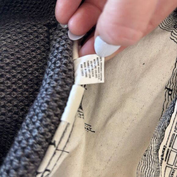 Taylor Stitch The Apres Pants Jogger Men’s XL Charcoal Sashiko Organic Cotton - Picture 10 of 11